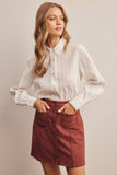 Alayna Suede Mini Skirt