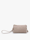 Riley 3 Compartment Crossbody/Wristlet