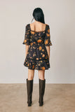 Midnight Garden Mini Dress