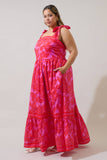 Rency Plus Sized Floral Maxi Dress