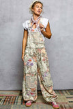 Lace Trimmed Overalls