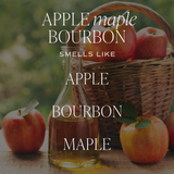 Apple Maple Bourbon Soy Candle