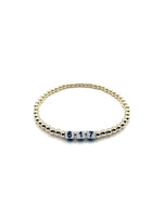 502 Area Code 14K Filled Bracelet BZIP