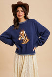 Horse Knit Pullover