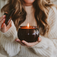 *NEW* Hello Fall Soy Candle - 20oz Pumpkin Jar