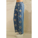 High Rise Pearl Denim