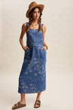 Laura Denim Overall Dress