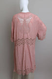 Crochet Open Patch Longline Kimono