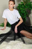 Be A Star Mesh Glitter Skirt