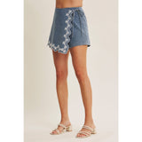 Visual Interest Mini Skirt