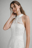 Ainsley Lace Midi Dress