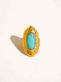 Sonora 18K Gold Non-Tarnish Hammered Statement Ring