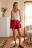 Gameday Ruffle Hem Polka Dot Shorts (UK or U of L)