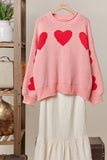 Heart Patch Sweater
