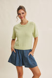 The Essential Sweater (Lemon, Mint, Olive, Deep Sapphire)