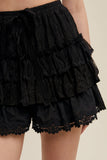 Ruffled Cora Lace Shorts