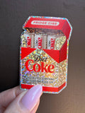 Diet Coke Fridge Cigs Sticker - Matte Vinyl