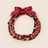 Seed Bead Bracelet Set | Game Day Colors (UK, U of L)