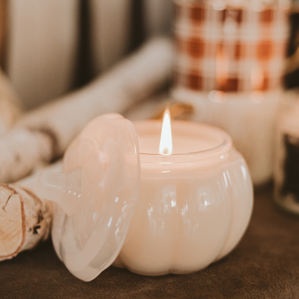 *NEW* Warm and Cozy Soy Candle - 20oz Pumpkin Jar