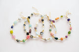 Jill Colorful Beaded Clasp Bracelets- Mariposa