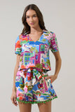 Rumi Town Marlie Collared Top