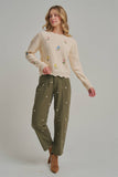 Nina Embroidered Jeans