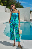 Blissy Tropical Hanie Top + Pants Set