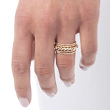 Classic Gold 3 mm Bead Ring