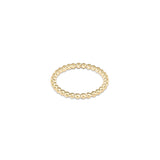 Classic Gold 2 mm Bead Ring