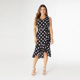 Cynthia Polka Dotted Dress