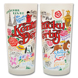 Kentucky Derby Drinking Glass Set/2
