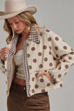 The Weekender Polka Dot Jacket
