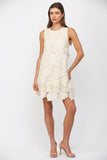 Bow Back Eyelet Dress