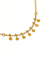 Kaylani 18K Non-Tarnish Classic Round Charm Bracelet