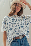 Western Graphic Print Tee