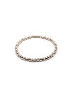 Jane 14K Gold Filled Stackable Beaded Bracelet | 3mm - 5 mm