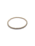 Jane 14K Gold Filled Stackable Beaded Bracelet | 3mm - 5 mm