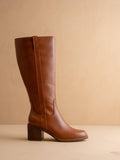 The Harriet | Brown Tall Riding Boot
