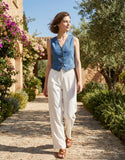 Essential Stretch Denim Vest