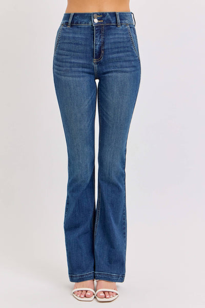 Cello 2 Button Flare Denim