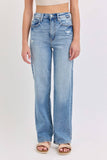 Cello Classic Dad Jean Super High Rise Medium Wash