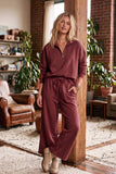 Scuba Half Zip Lounge Set (FOUR Colors!)