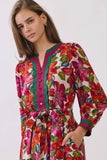 Alanis Mixed Floral Mini Dress