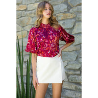 Marissa Printed Top