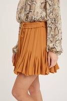 Ruffled Swing Skirt