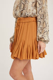 Ruffled Swing Skirt