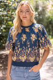 Lillibet Floral Top