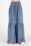 Penny Palazzo Chambray Pants