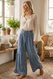 Penny Palazzo Chambray Pants