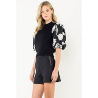 Embroidered Mirah Top